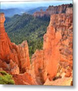 Aqua Canyon #5 Metal Print