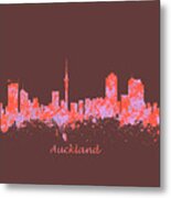 Auckland New Zealand Skyline #3 Metal Print