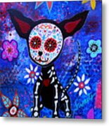 Chihuahua Day Of The Dead #5 Metal Print