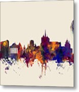 Geneva Switzerland Skyline #3 Metal Print