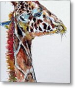 Giraffe #3 Metal Print