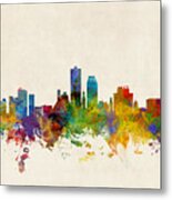 Knoxville Tennessee Skyline #3 Metal Print