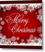 Merry Christmas Card #3 Metal Print