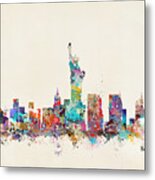 New York City Skyline #3 Metal Print