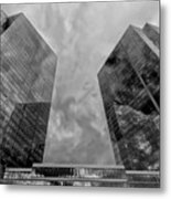 Office Buildings White Plains Ny #3 Metal Print