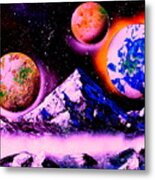 3 Planets 4653 E1 Metal Print