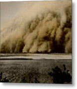 Sandstorm, Sudan, 1906 #3 Metal Print
