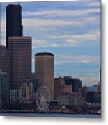 Seattle Skyline 2z Metal Print