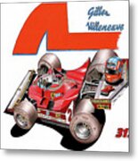 312t5 Gilles Collection Metal Print