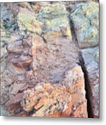 Multicolored Sandstone In Valley Of Fire #38 Metal Print
