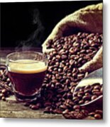 Espresso And Coffee Grain #38 Metal Print