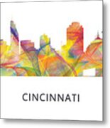 Cincinnati Ohio Skyline  #4 Metal Print