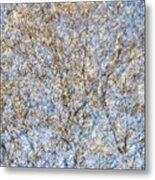 Spring Season - Inspired By Jackson Pollock Metal Print