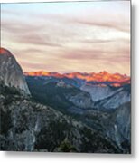 Sunset From Glacier Point, Yosemite #4 Metal Print