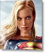 Supergirl Collection #3 Metal Print