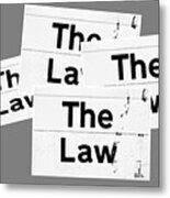The Law #4 Metal Print