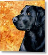 Black Lab #5 Metal Print