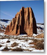 Capitol Reef National Park Temple Of The Sun #5 Metal Print