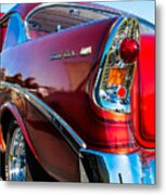 56 Chevy Bel Air Metal Print