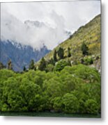 Queenstown New Zealand. Remarkable Ranges And Lake Wakatipu. #6 Metal Print