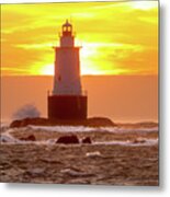 Sakonnet Light #6 Metal Print