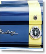 65 Mustang Rear Metal Print