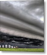 Storm Clouds Saskatchewan #69 Metal Print