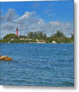 7- Jupiter Lighthouse Metal Print