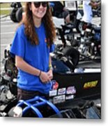 Junior Drag Racing March 2017 #8 Metal Print