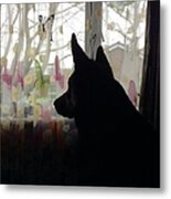 #dogs #petstagram #gsd #germanshepherd #9 Metal Print