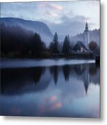 Morning At Lake Bohinj In Slovenia #9 Metal Print