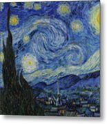 The Starry Night #20 Metal Print