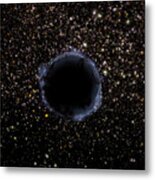 A Black Hole In A Globular Cluster Metal Print