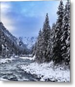 A Cold Winter Day Metal Print