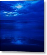 A Dark, Inky Sea Metal Print