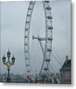 A Day In London Metal Print
