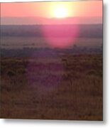 A Flare From South Africa Metal Print