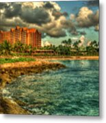 A Getaway Aulani Disney Resort Spa Hawaiian Sundown Art Metal Print