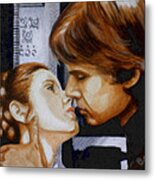 A Kiss From A Scoundrel Metal Print