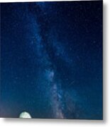A Magical Night At The Earth Station Metal Print