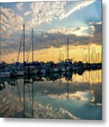 A Place To Reflect Metal Print