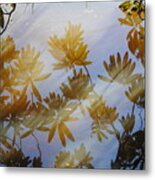 A Reflection On The Water Metal Print