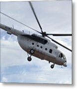 A U.s. Air Force Mi-8 Hip Helicopter Metal Print