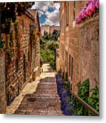 A View Of The Old City Walls Metal Print