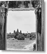 A View Of Angkor Metal Print