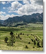A View Of The Valley Metal Print