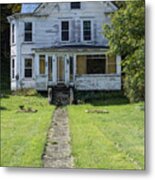 Abandoned Home, Lyndon, Vt. Metal Print