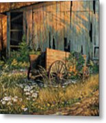 Abandoned Beauty Metal Print