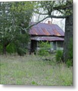 Abandoned Farmhouse 1 Metal Print