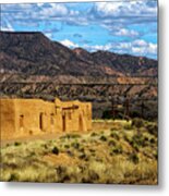 Abiquiu Church Metal Print